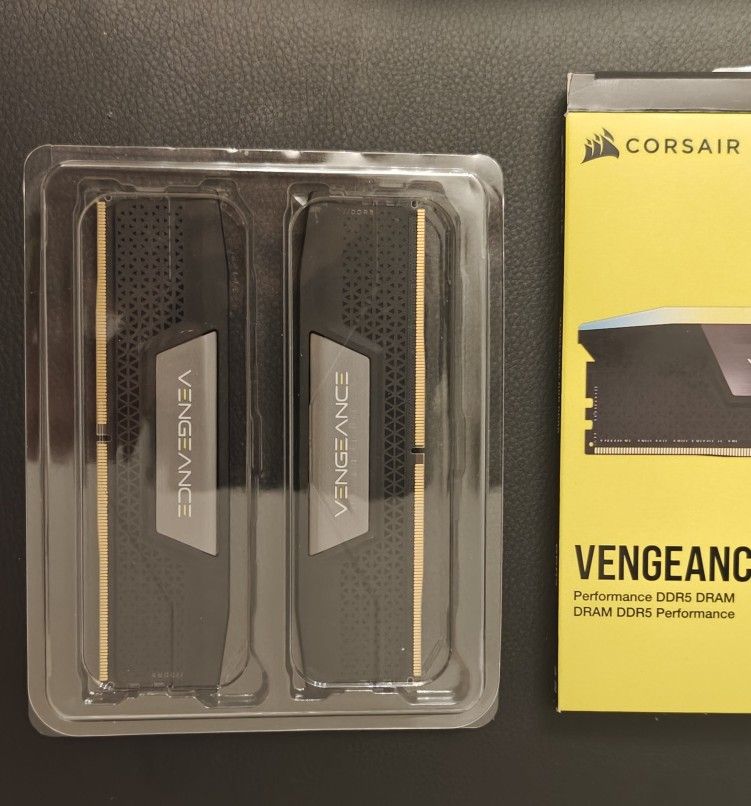 Corsair Vengeance DDR5 RAM 32GB (16X2) 5200Mhz XMP Overclock ready