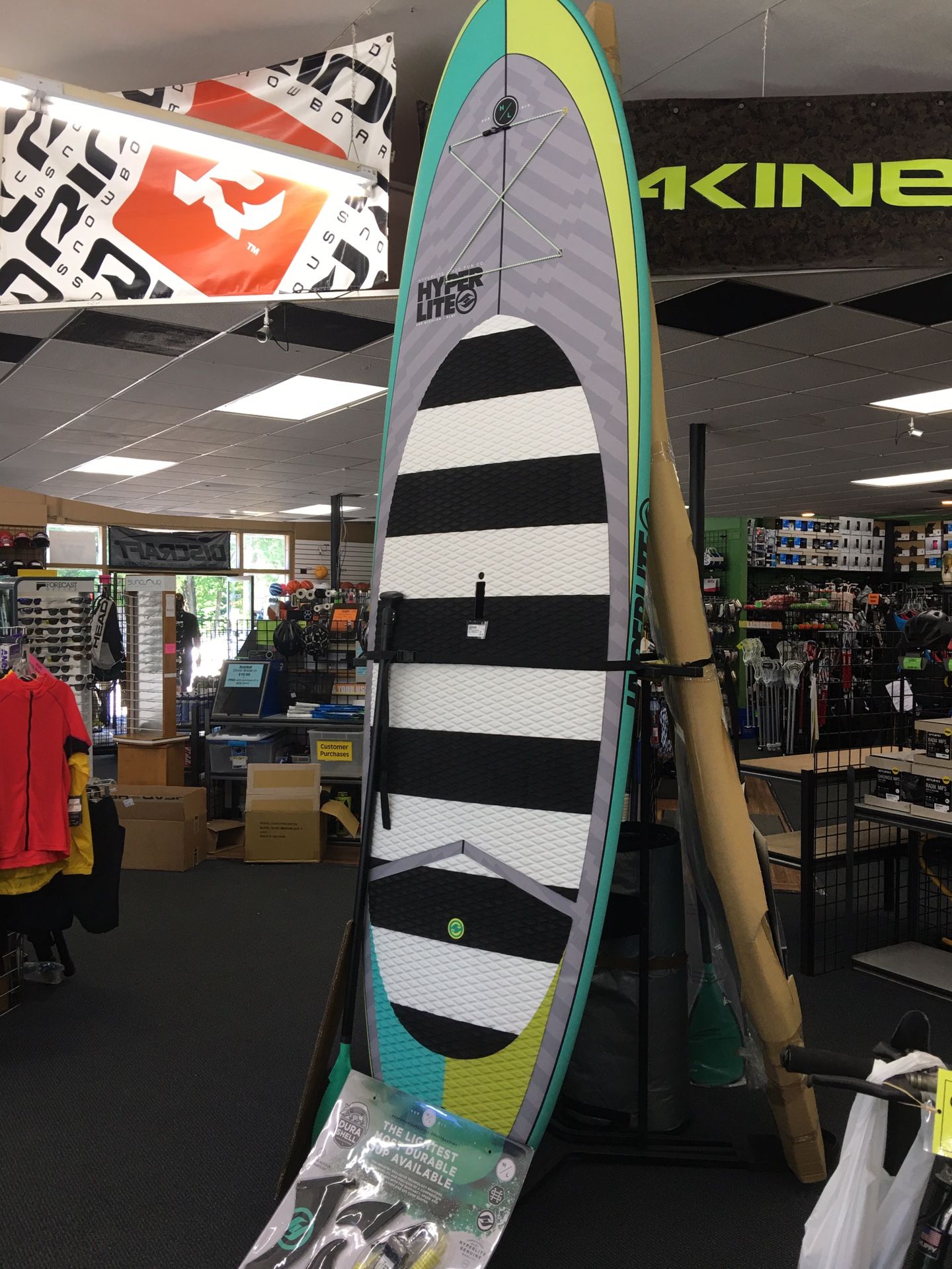 Hyperlite Alki 11’ SUP stand up paddle board with paddle NEW!