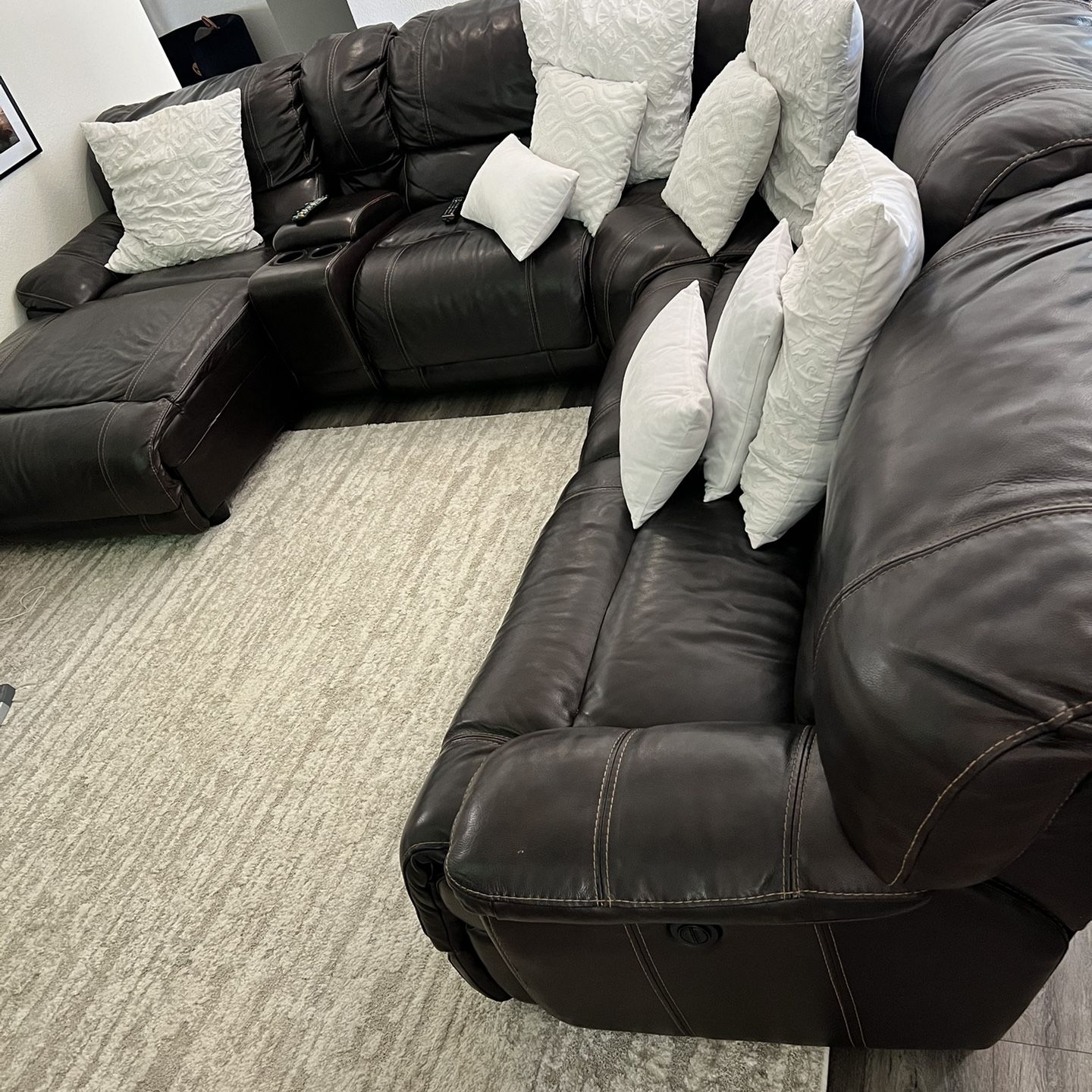 Leather Sectional Sofa