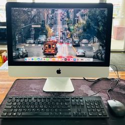 Apple iMac 21” 2019 Retina 4K 6-Core Intel i5 16GB RAM 500GB SSD Radeon Pro 560X 4GB VRAM