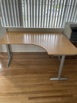 Industrial Wood Desk