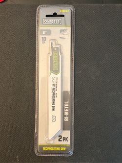 Mechanic, 2 Pack, 16” Bi-Meta,l Reciprocating Saw Blade