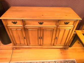 Vintage Wooden Maple Buffet $385 OBO!