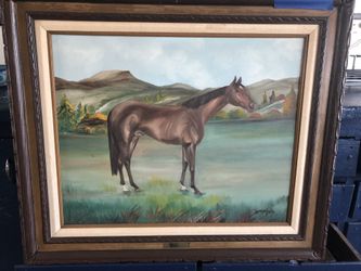 Large Horse Painting