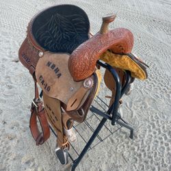 Barrel Saddle Western Saddle