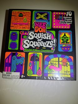 Schylling Nee Doh Squish or Squeeze Halloween Advent Calendar 10 Toys 2026