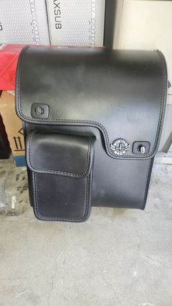 Swing arm side bag