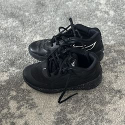 Black Melo Kids Basketball Shoes 