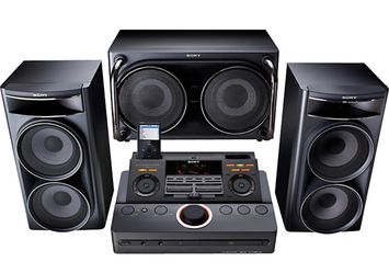 Open Box Sony LBT-DJ2i Muteki XROSSFADE Dual iPod DJ Component System Level 1