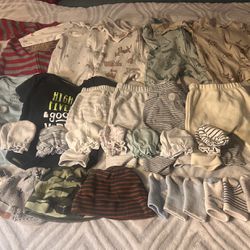 Baby Boy’s Clothes (0-3)months 