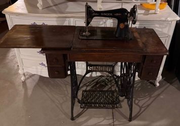 Antique singer sewing