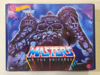 2020  HOT WHEELS  CHARACTER CARS . MASTERS OF THE UNIVERSE . 5 CAR BOX SET .