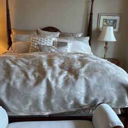King Size Bedroom Set By Ethan Allen