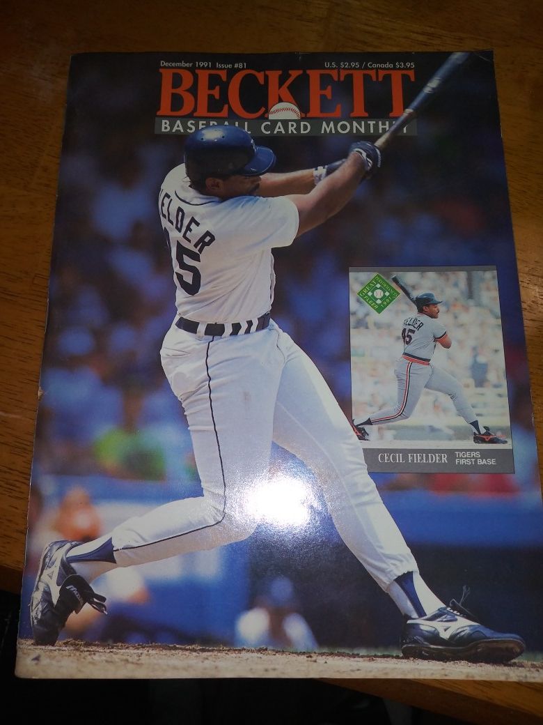 Beckett baseball card guide