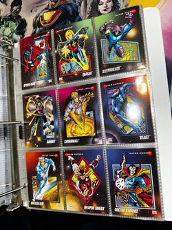 1992 Impel Marvel Universe Series 3 Complete 200-Card Base Set
