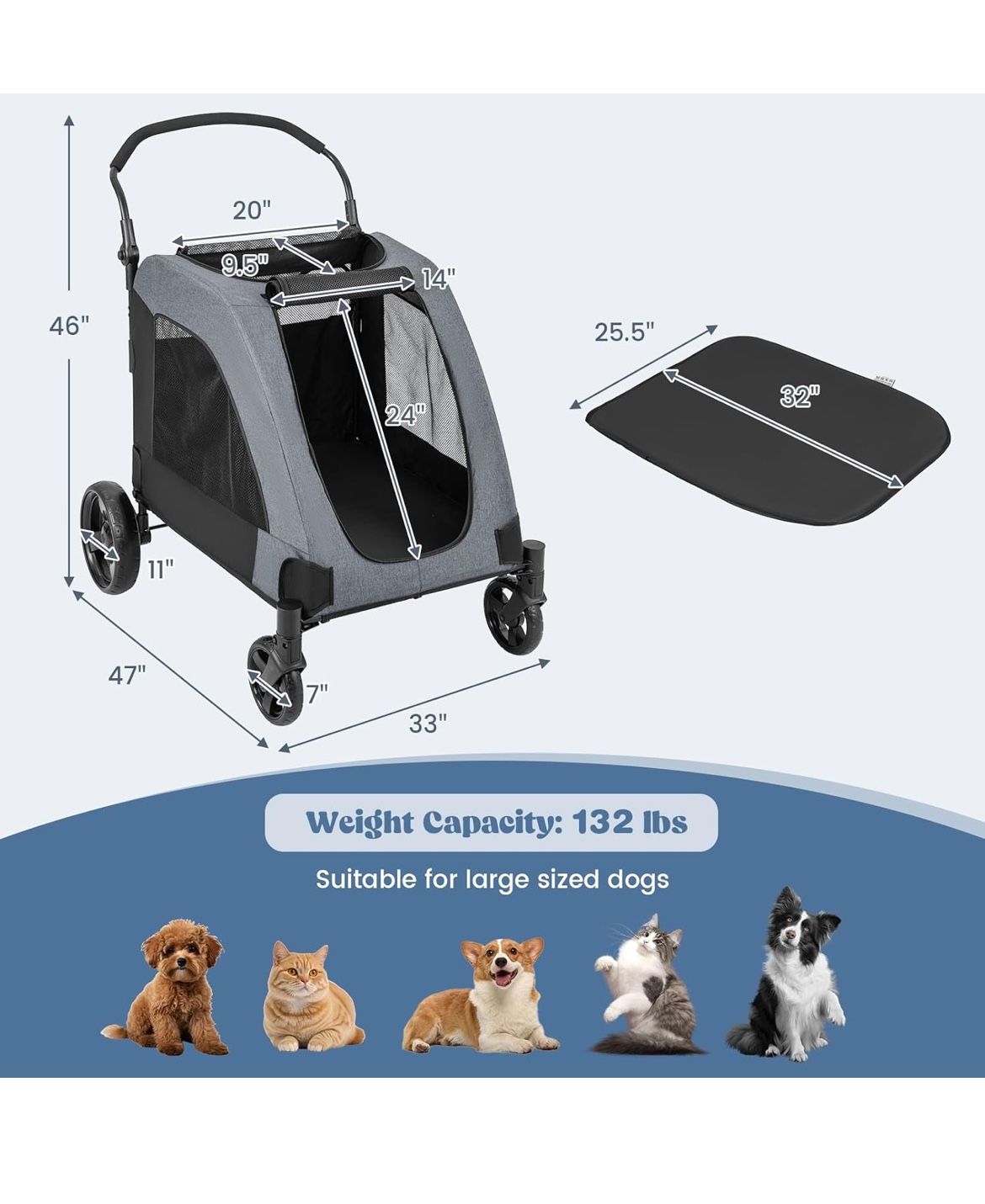 Dog stroller