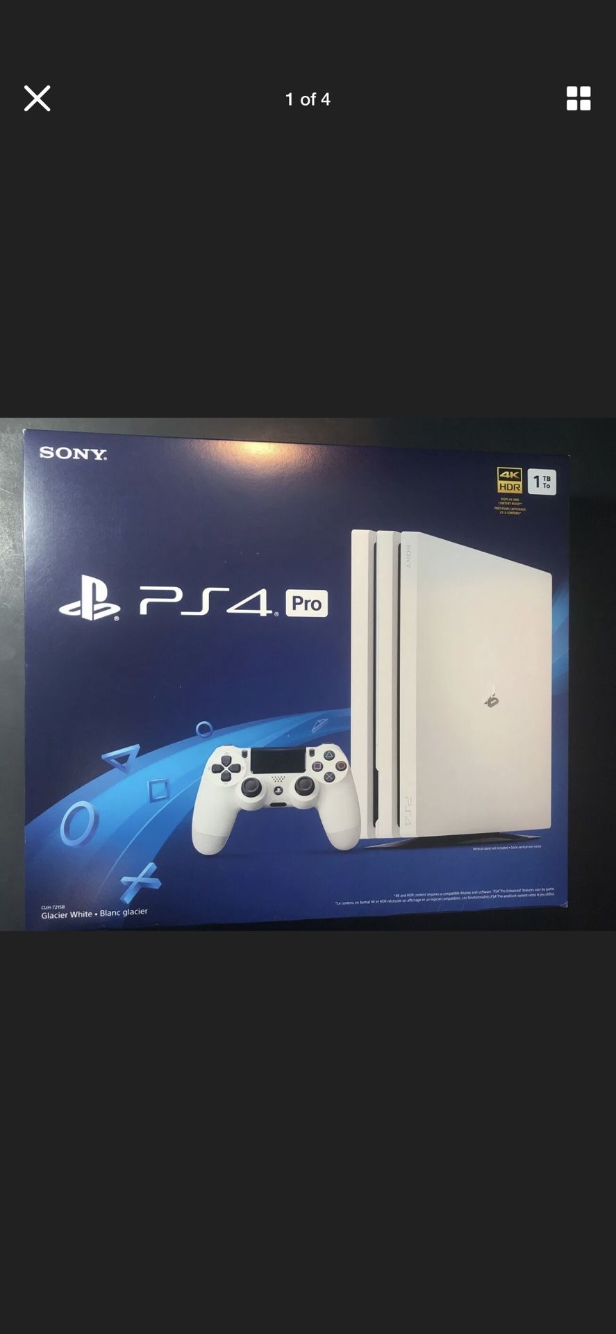 Ps4 pro white brand new