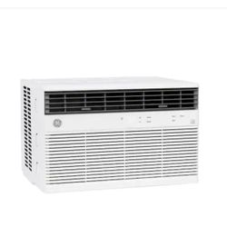 GE 8,000 BTU 115-Volt Smart Window Air Conditioner with WiFi and Remote in White, ENERGY STAR