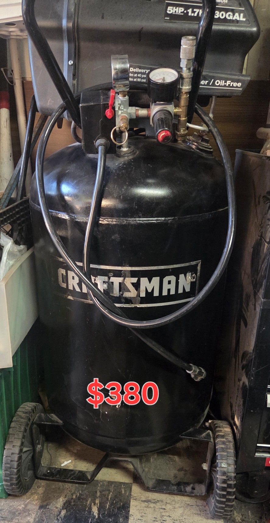 Craftsman air compressor.