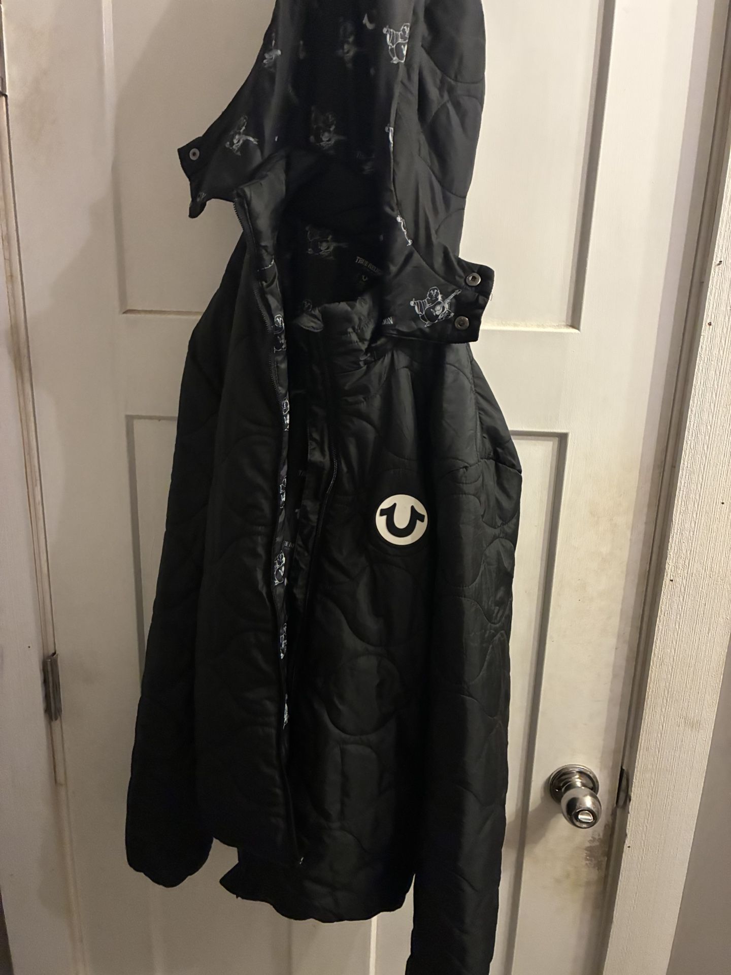 QUILTED PUFFER JACKET TRUE RELIGION
