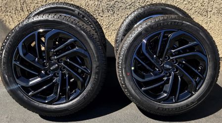 22” Lincoln Navigator 2026 gloss black wheels and tires
