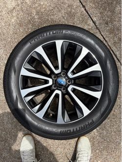2018 Subaru Forester XT OEM Wheels w/ Almost New Phantom C Sport Tires