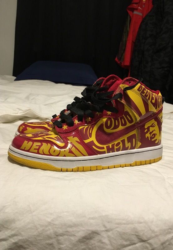 Jimmy Hendrix SB Dunks - Size 10