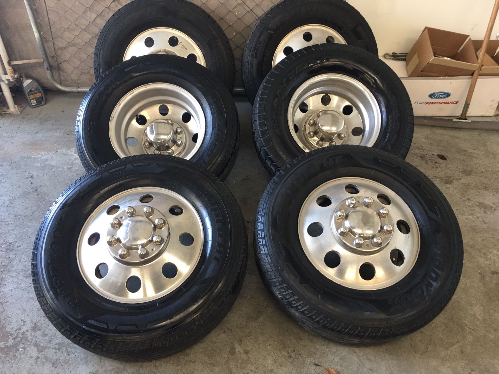 16 inch dually 8 lug alcoa wheels for Sale in West Palm Beach, FL OfferUp