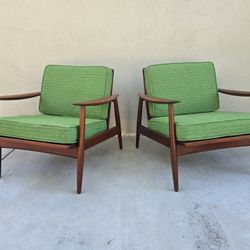 Vintage Moreddi Danish Lounge Chairs