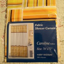 New Shower Curtain & Rug