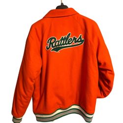 🚨RARE🚨 Vintage New Era TEXAS RATTLERS Varsity Jacket