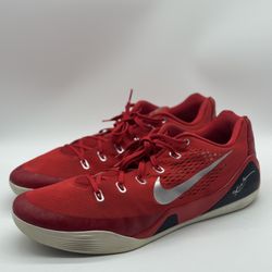 Nike Kobe IX 9 EM TB University Red 685776-602 Men’s Size 18