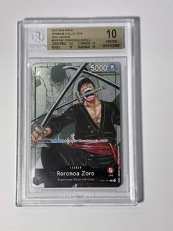 One Piece Zoro card