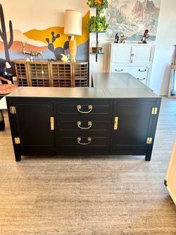 Black Buffet / Sideboard / Credenza / Tv Stand