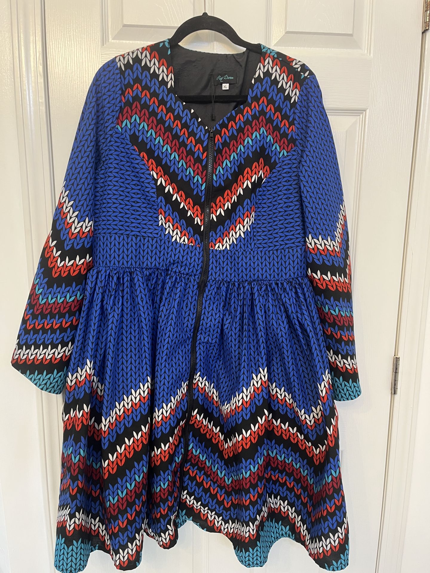 Ray Darten African Print Dress