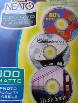 CD And DVD Labels In San Fernando 91340