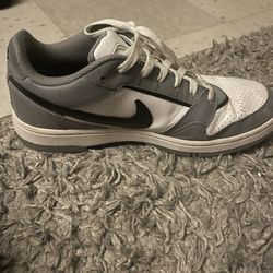 Grey And White Nikes 