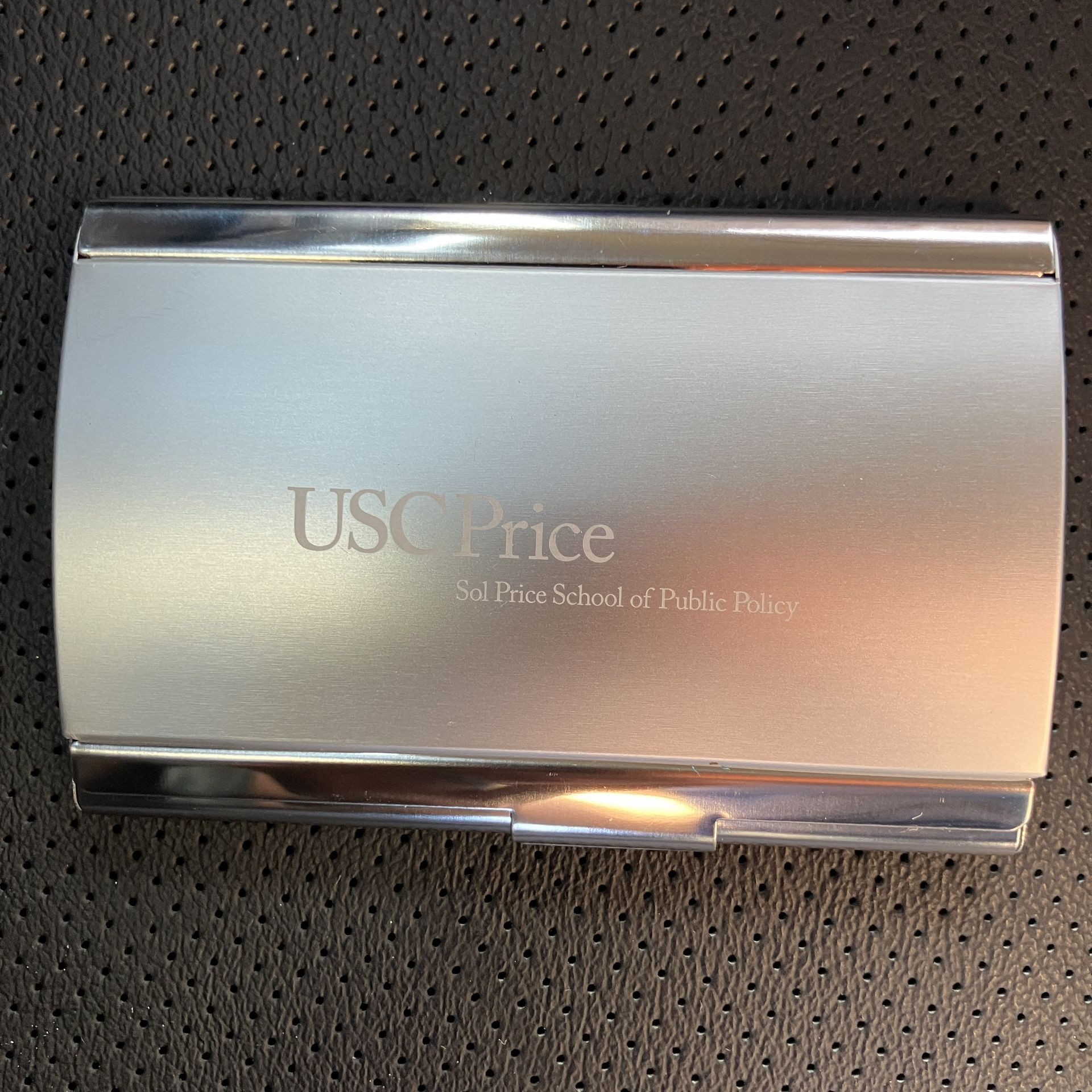 USC Sol Price School of Public Policy card case wallet size