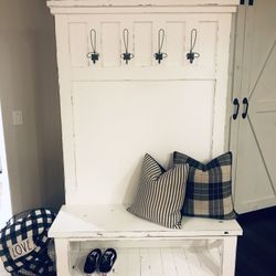 Custom made Farmhouse/Rustic Hall tree