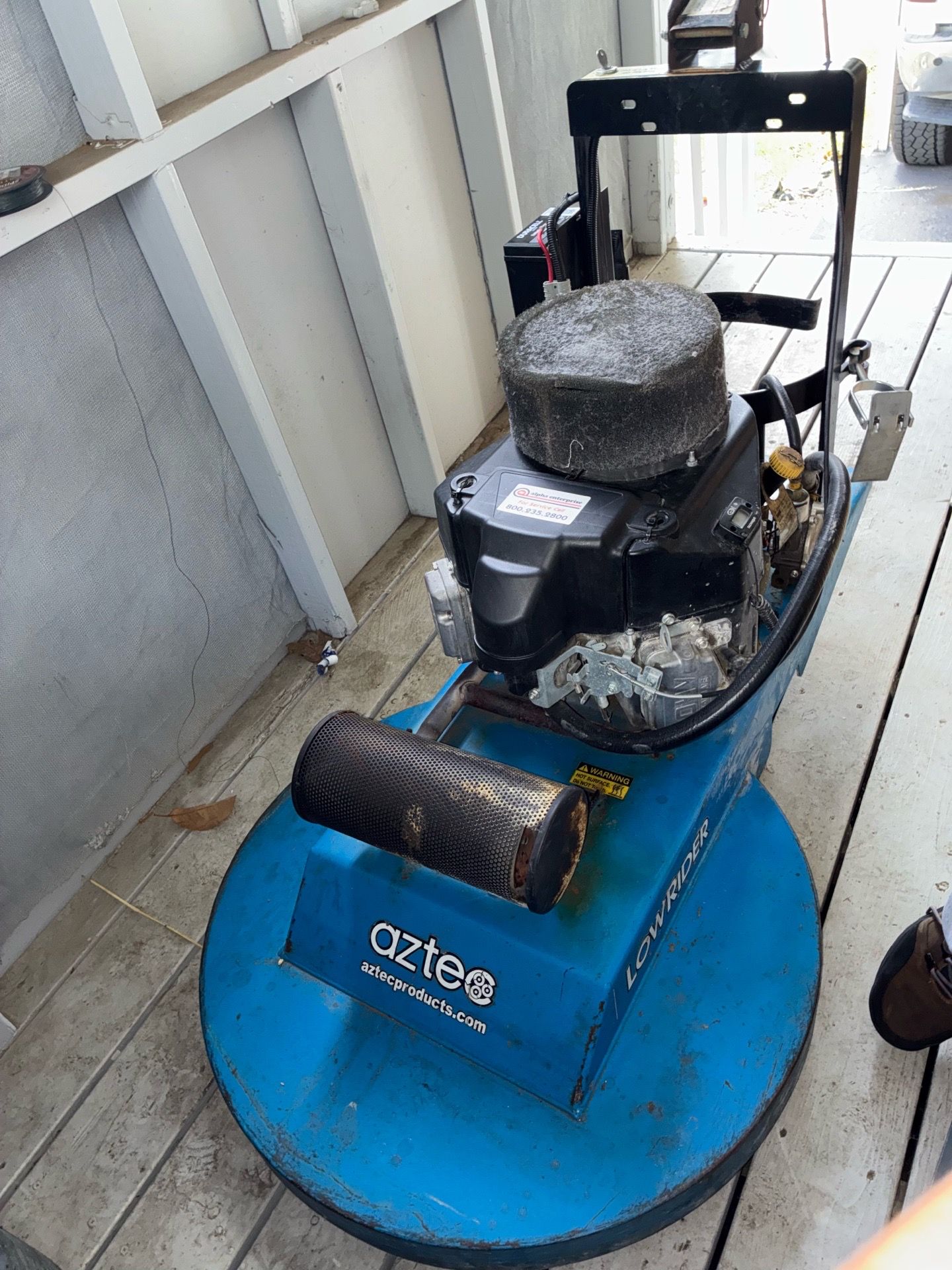 Propane Floor Buffer