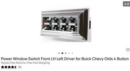 Chevy Window Switch