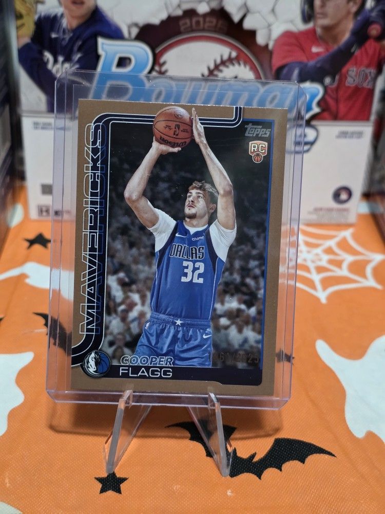 Topps 2025 Cooper Flagg RC Gold Parallel /2025 