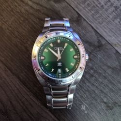 Fossil Blue A M-4090 Vintage Emerald Watch