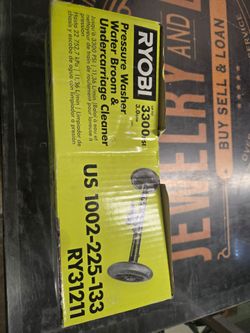 Ryobi undercarriage cleaner
