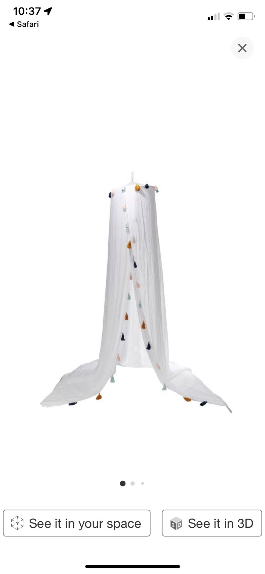 Tassel Canopy - Pillowfort