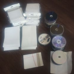 Blank CDs And White Envelopes For 10.00 All 