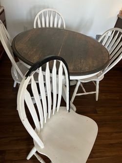 Table and chairs