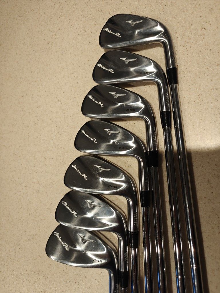 2024 Mizuno Pro 245 Upgraded Shafts & Grips - A STEAL PRICE
