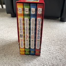 Hardback Diary Of A Wimpy Kid Books 1-4