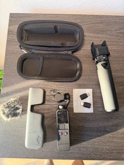 DJI Osmo Pocket 4K Camera + Accessories Bundle – Gimbal Issue